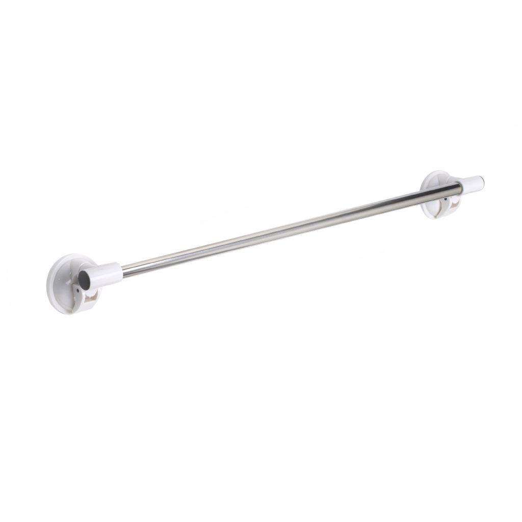 Suction 60cm Towel Rail White Ea Kirk Marketing