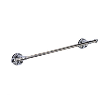 suction towel rail chrome