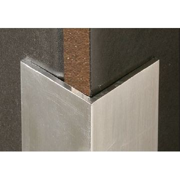 AL retrofit corner protector 50mm x 2mm x 3m N 1 | Kirk Marketing