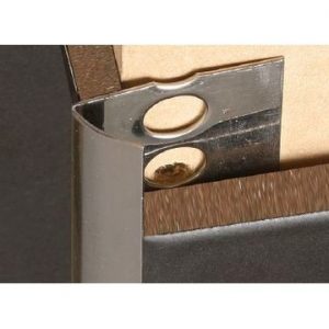 SS round edge trim 10mm x 2.5m Natural