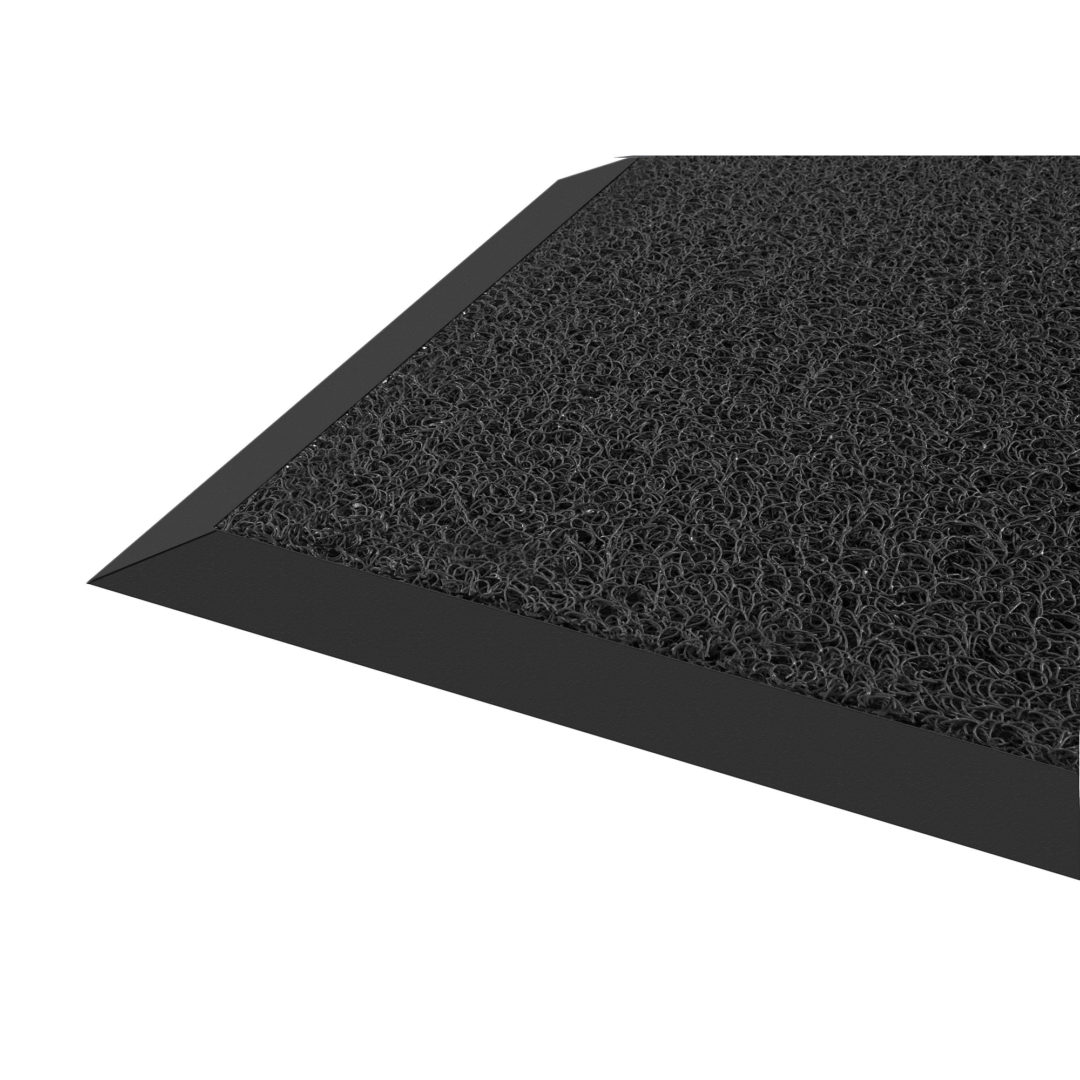 Mastermat Walkoff Ramp Edge 12mm Black Kirk Marketing