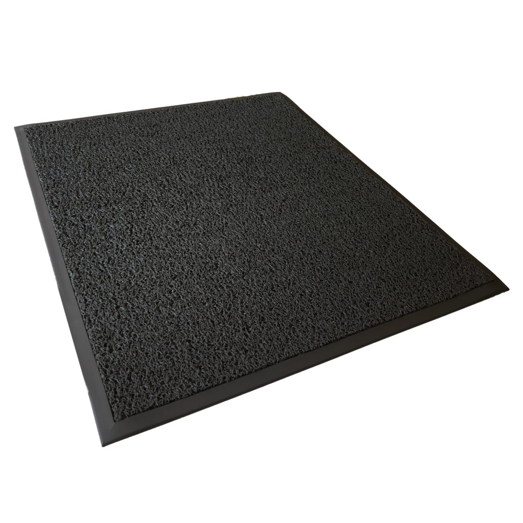 Ramped Walkoff Loop Mat 12mm Black Kirk Marketing