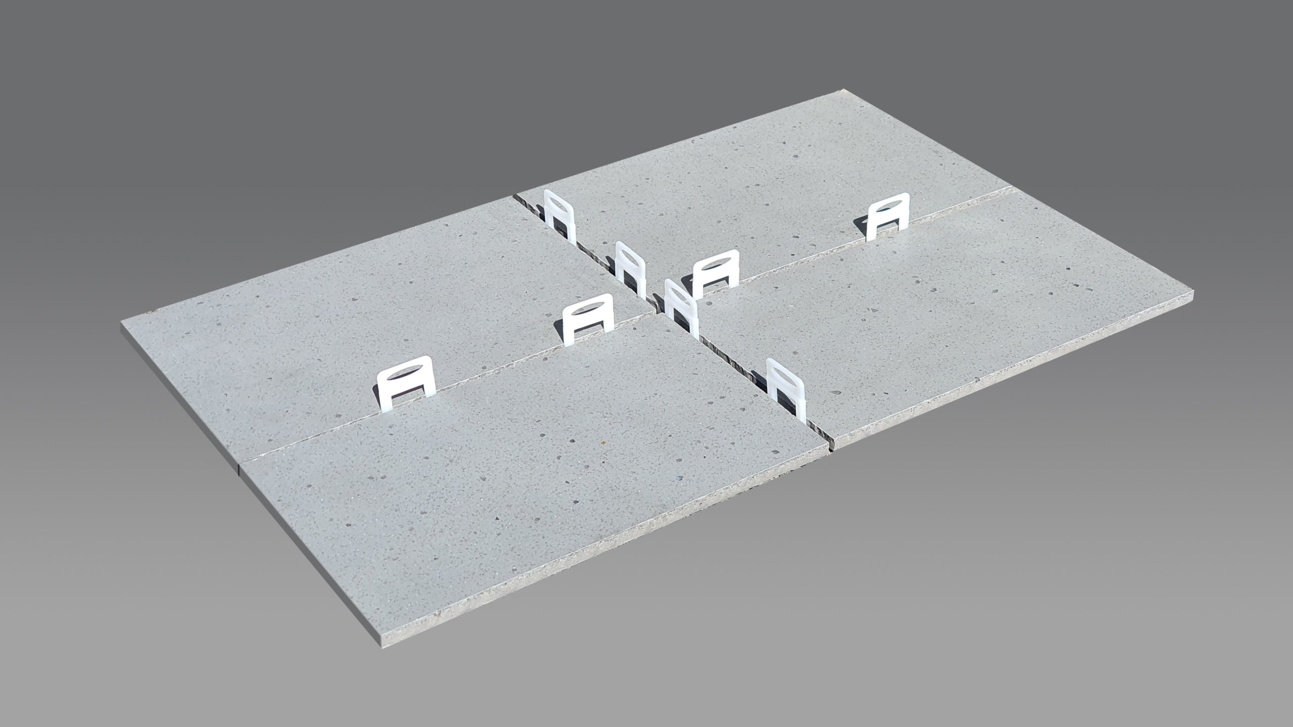 Tile Spacer & Leveller Clips 3mm Kirk Marketing