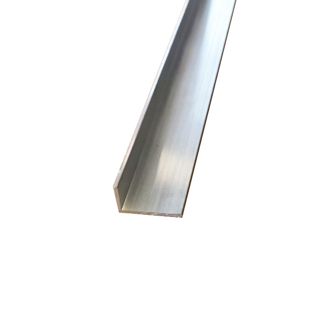 Aluminium Unequal Angle 25x12x1.5mm Natural Kirk Marketing